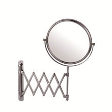 Acid-resistant double side makeup mirror